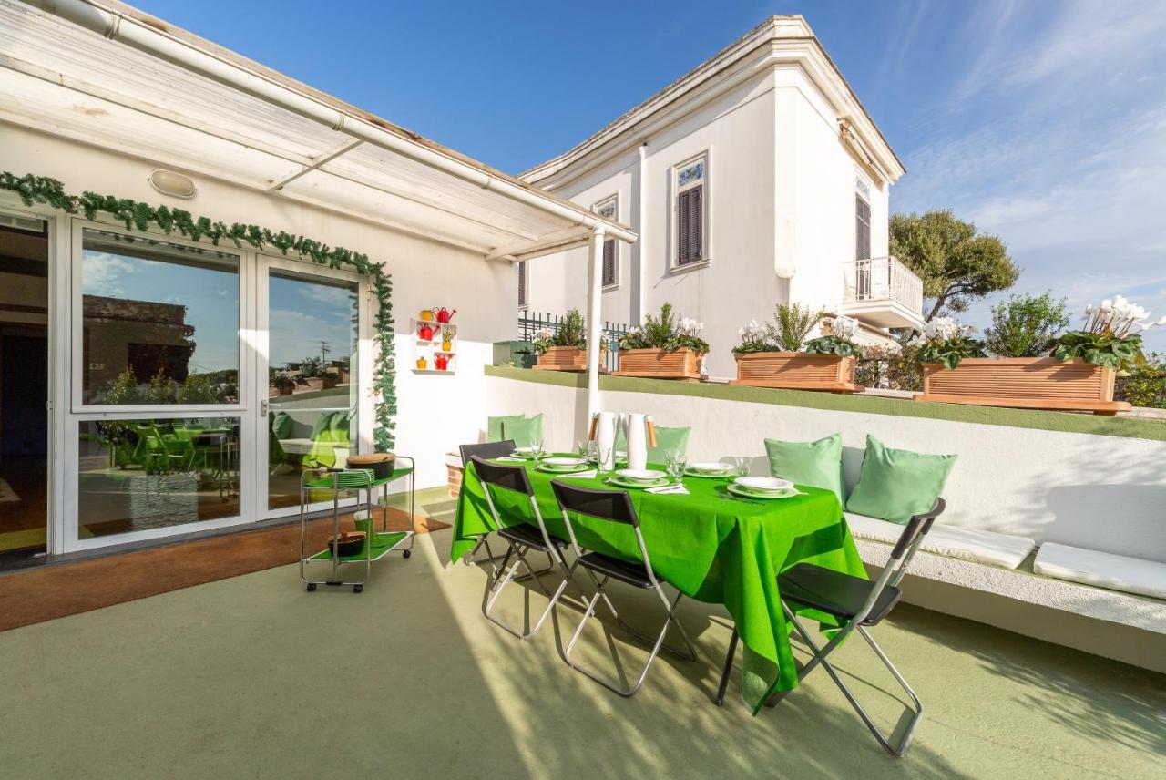 Вилла Kamyhouse Una Tranquilla Struttura Nel Verde Неаполь Экстерьер фото